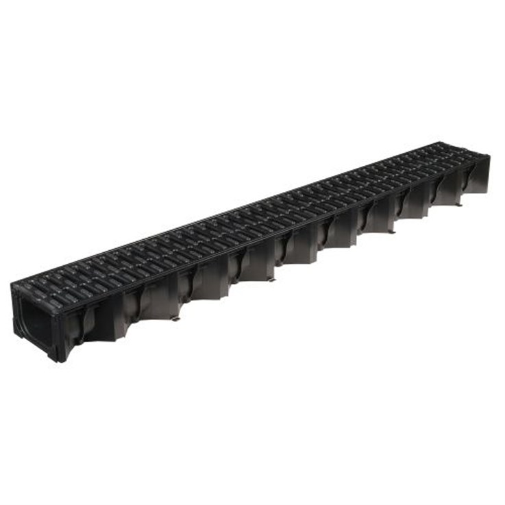 Aco Hexdrain Channel C/W Plastic Grating x 1M